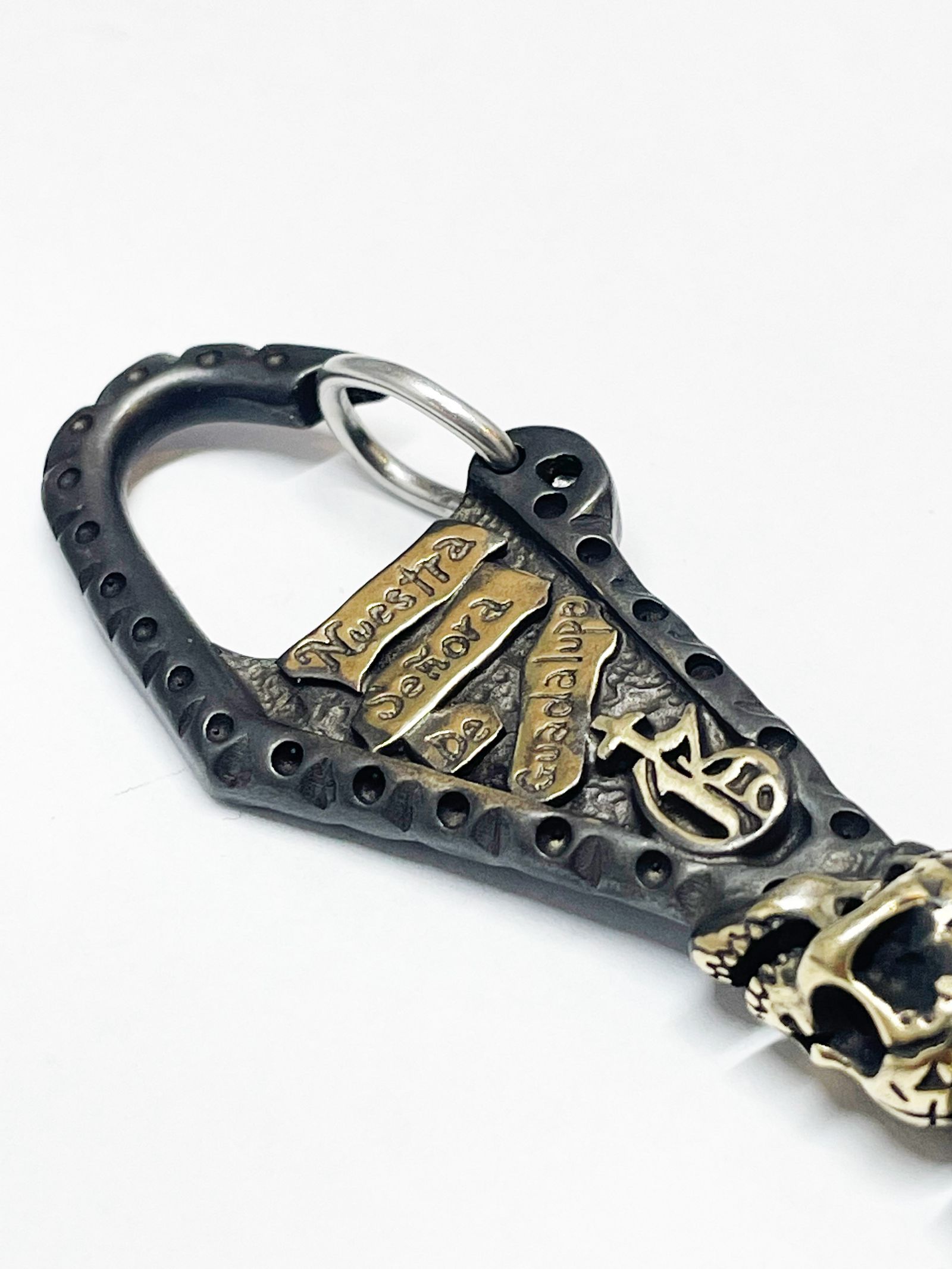【即日発送可能】COFFIN BRASS KEYHOLDER (BLACK)