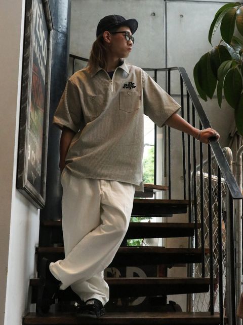 RULERの新作シャツでワークコーデ