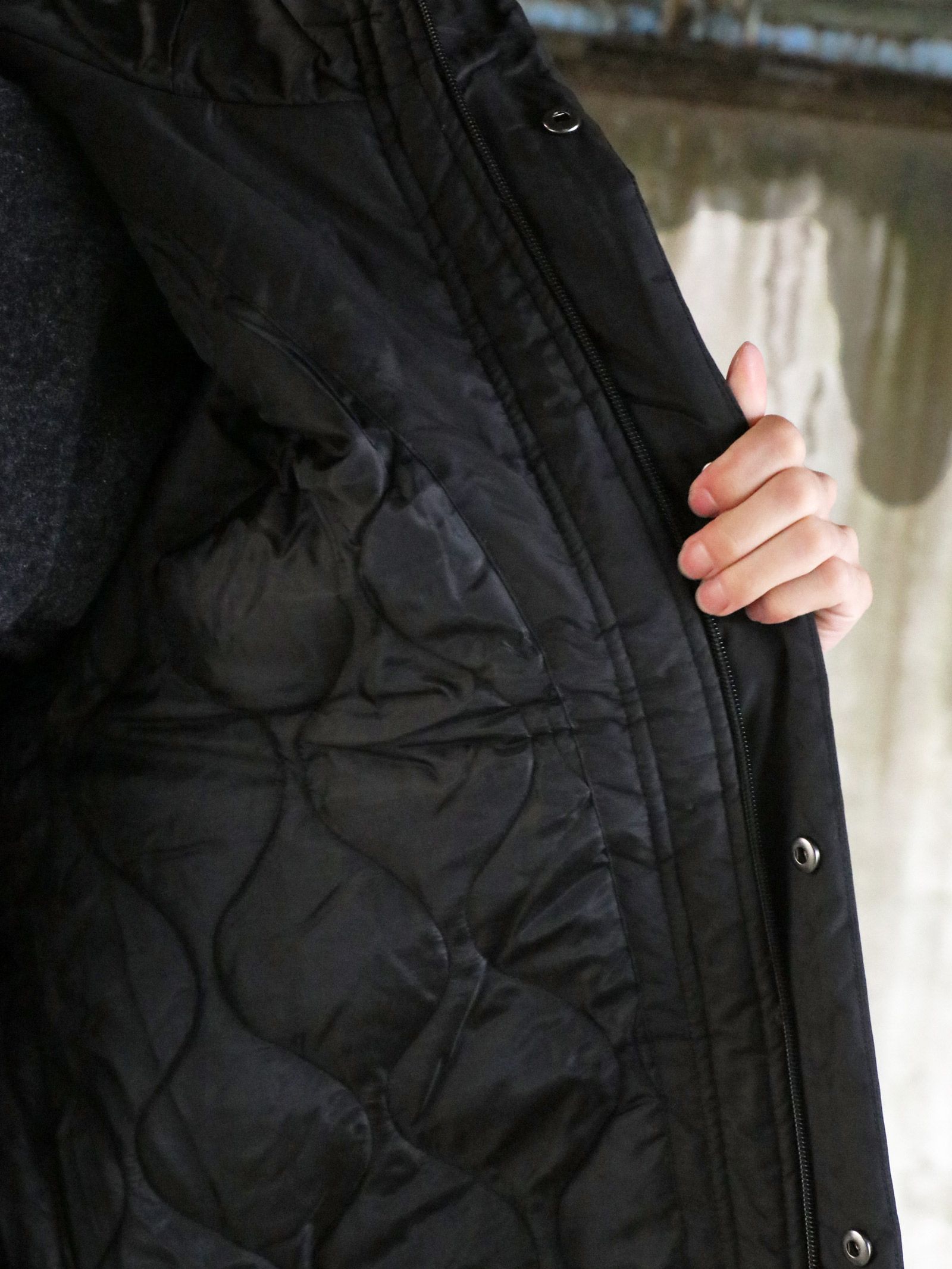 SKANDA REFLECTIVE WARM SHELL JACKET (BLACK)
