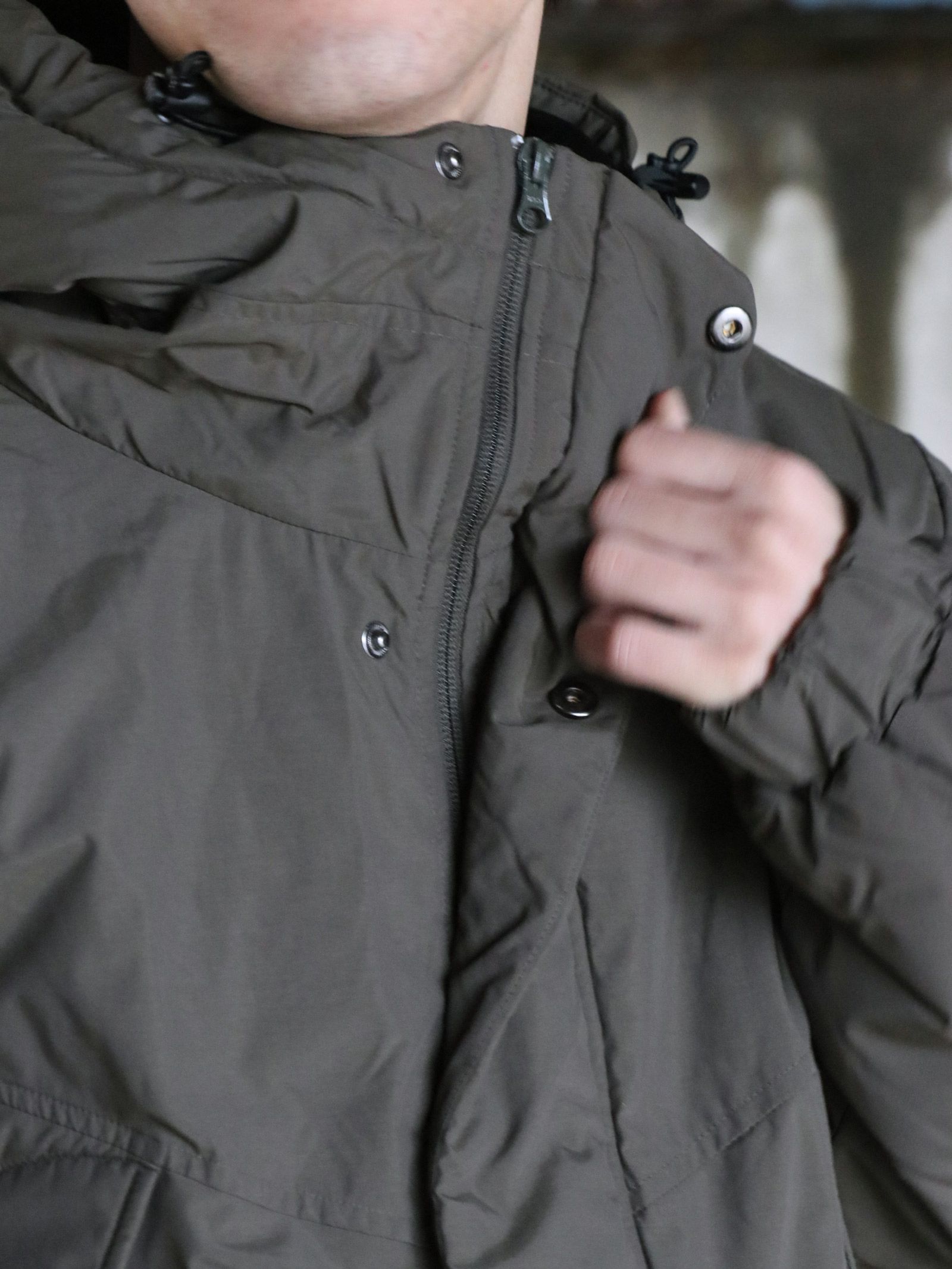 SKANDA REFLECTIVE WARM SHELL JACKET (OLIVE)