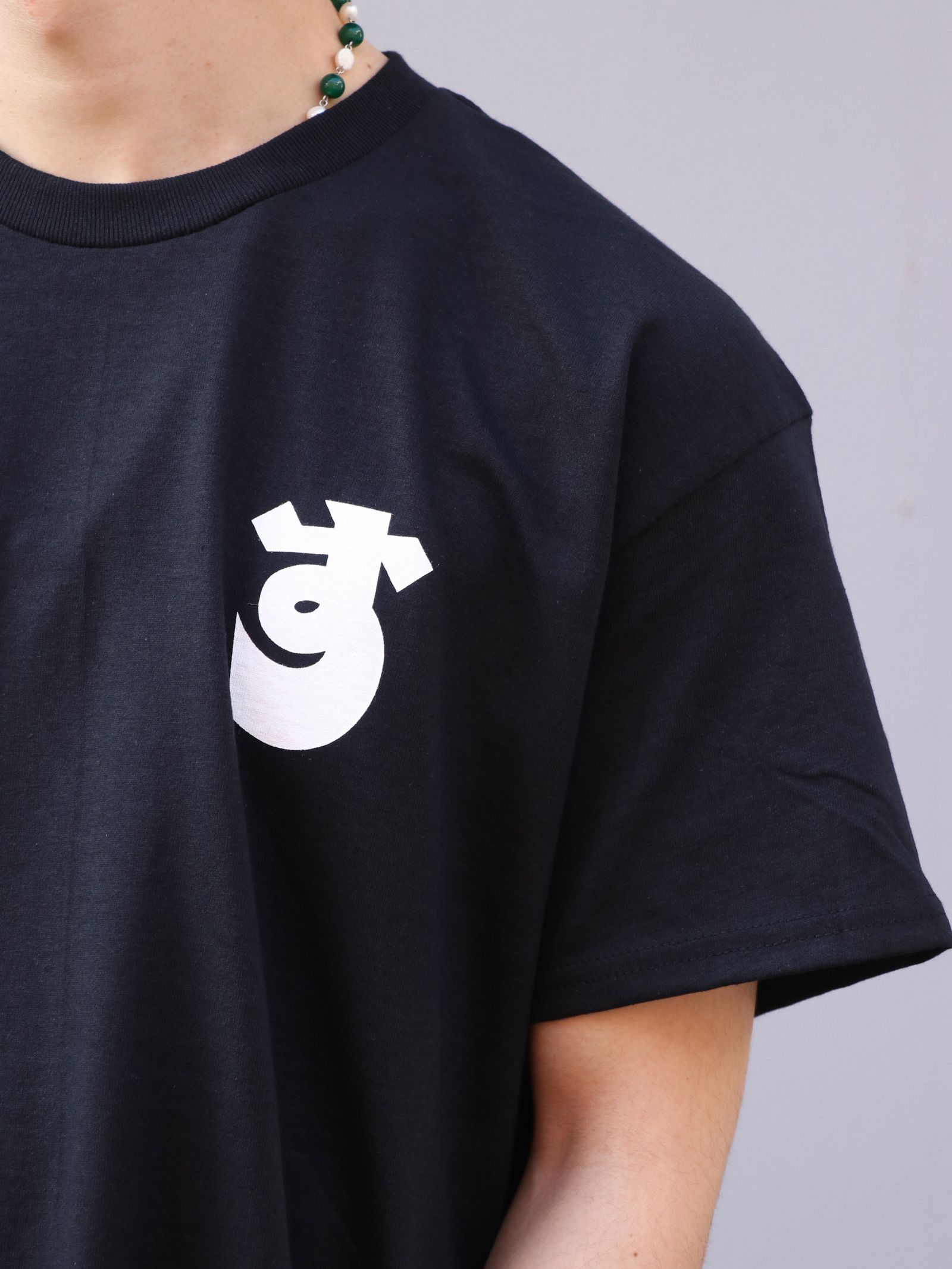 "達磨" S/S TEE (BLACK)