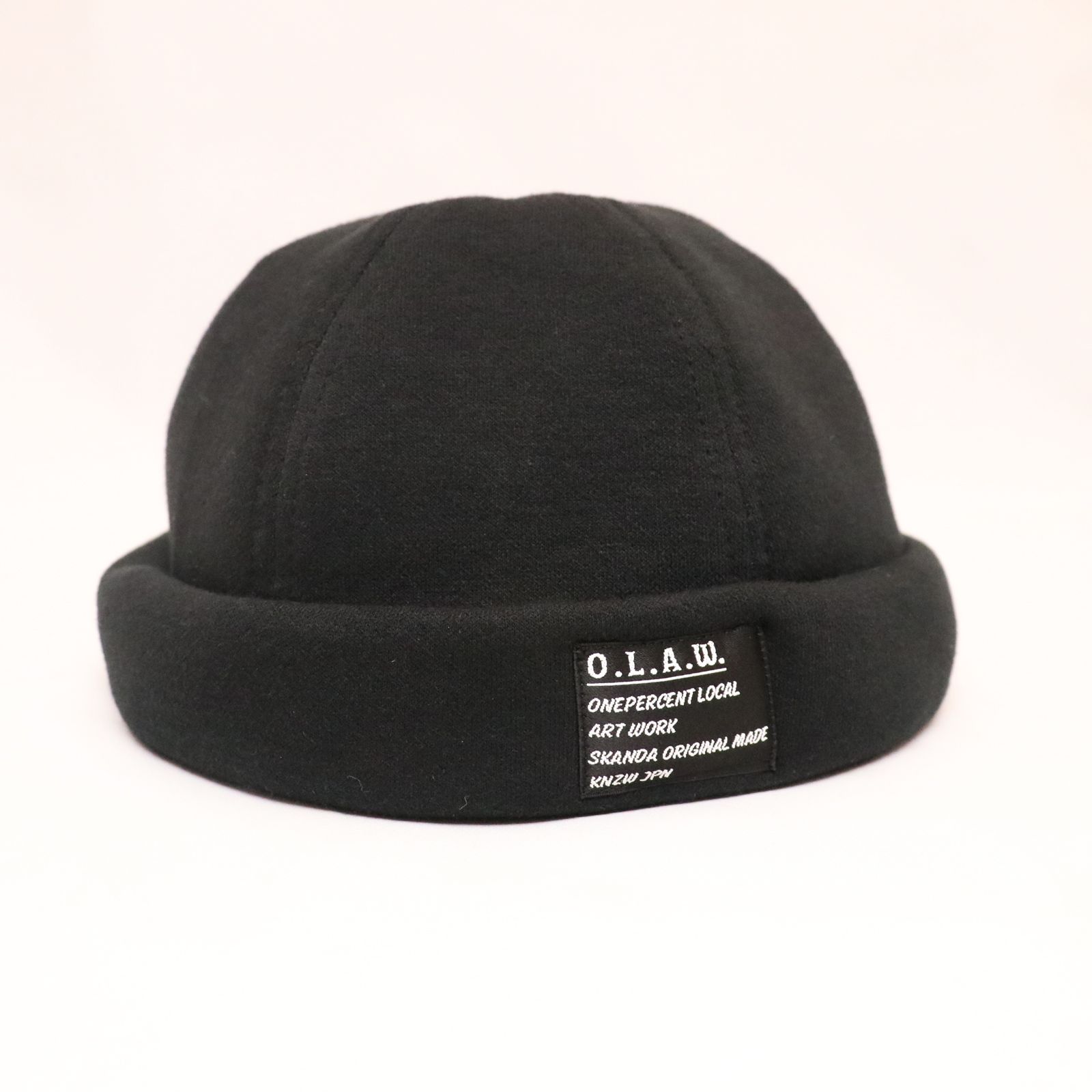 SWEAT FISHERMAN CAP (BLACK)