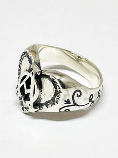 HEART & ΑΩ RING (SILVER925)