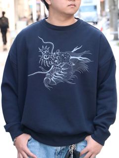TRIVAL DRAGON SWEAT (NAVY)