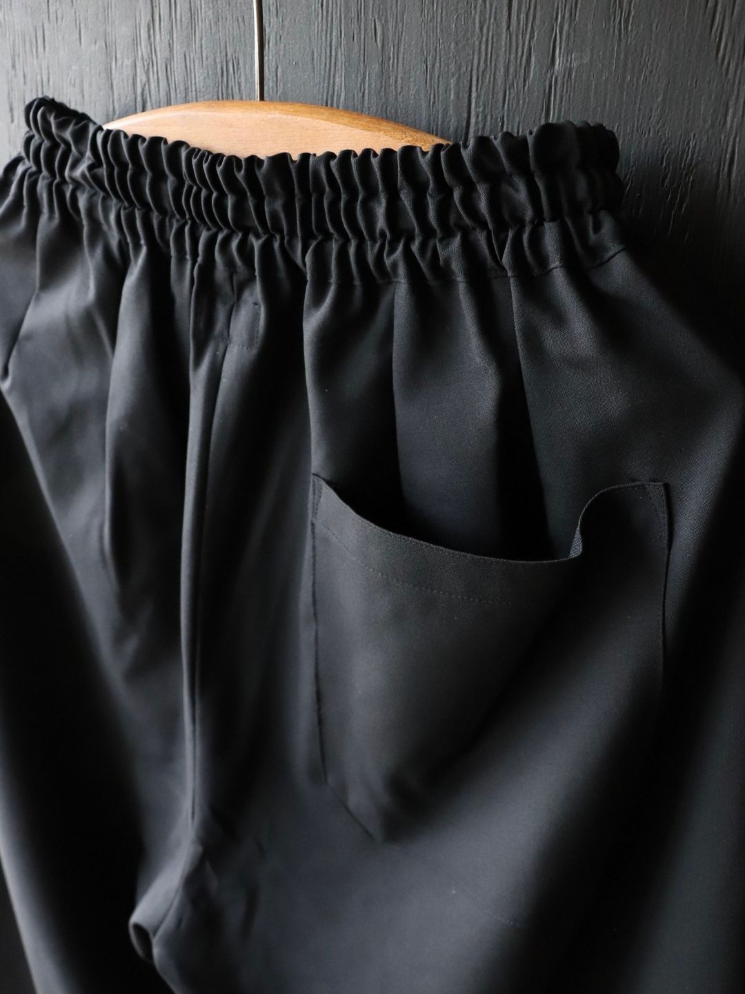 KYLE LAURENCE WIDE PANTS / MIDNIGHT BLACK