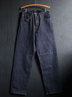14oz BS DENIM PANTS WIDE STRAIGHT (DARK INDIGO)