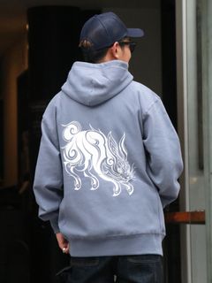 TRIVAL HARE PARKA (STONE BLUE)