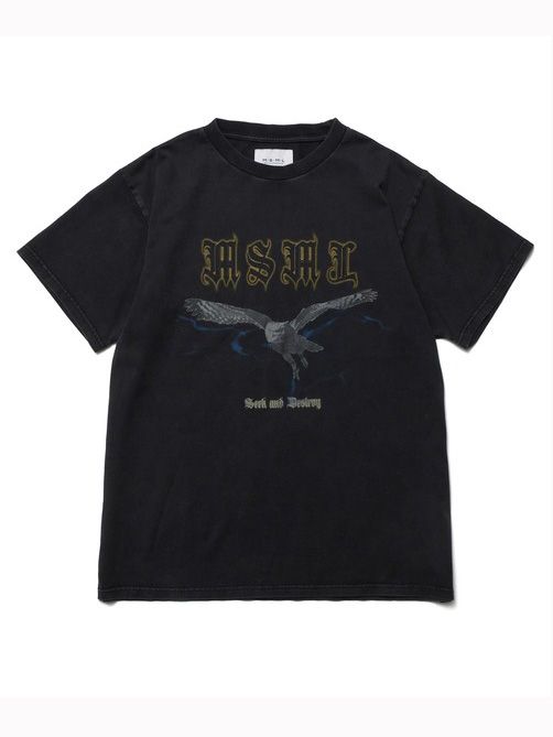 MSML(MUSIC SAVED MY LIFE) - DESTORY VINTAGE TEE/ デストロイ