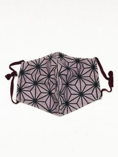 SKANDA× haru*hano W NAME MASK "麻" (PURPLE)