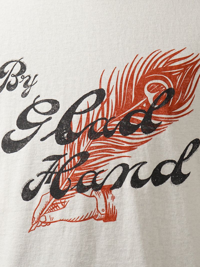 PEACOCK QUILL - S/S T-SHIRTS (WHITE)