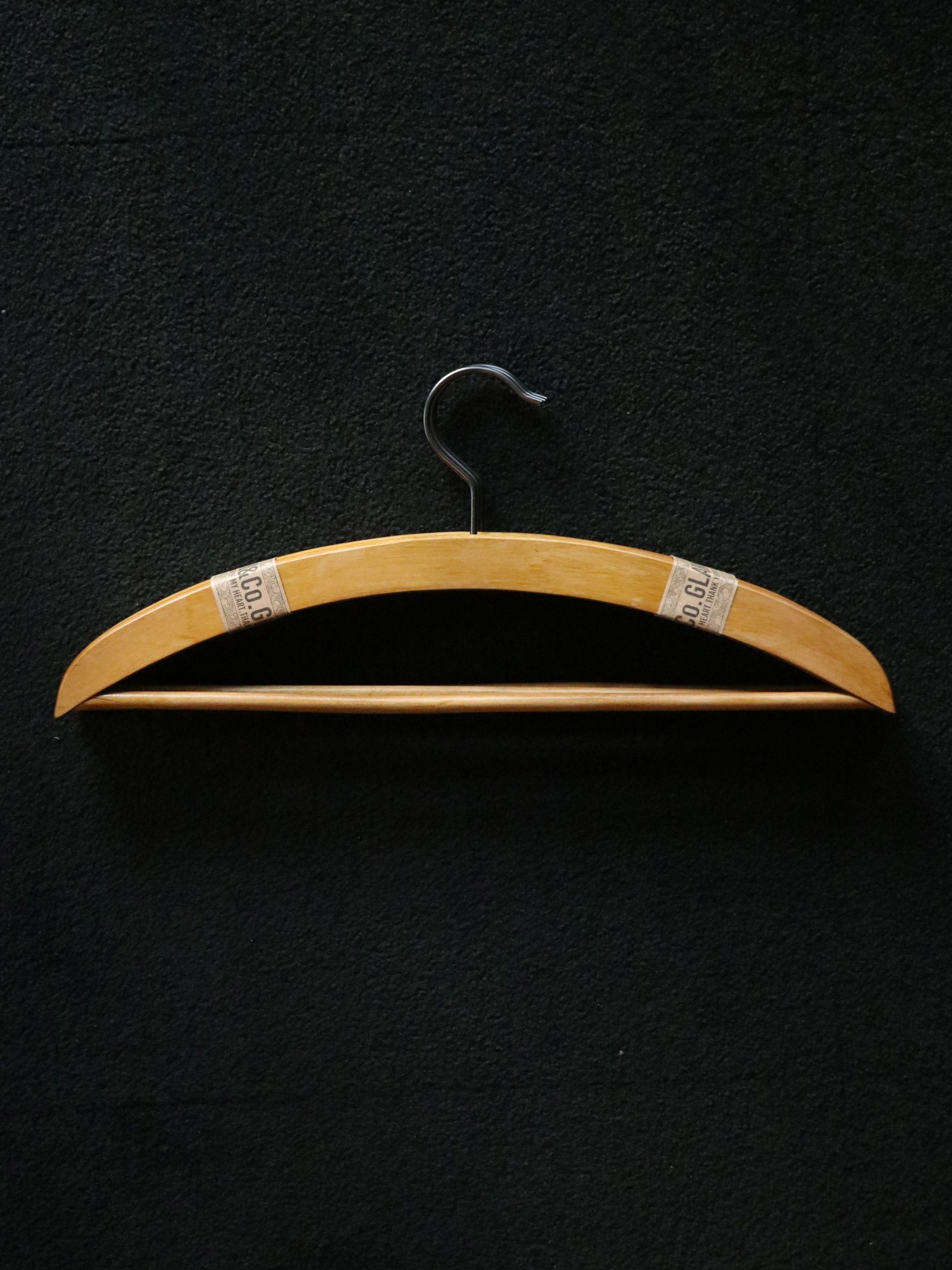 Advertising Wooden Hanger (3peace)