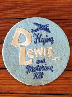 "1930's D LEWIS" PATCH