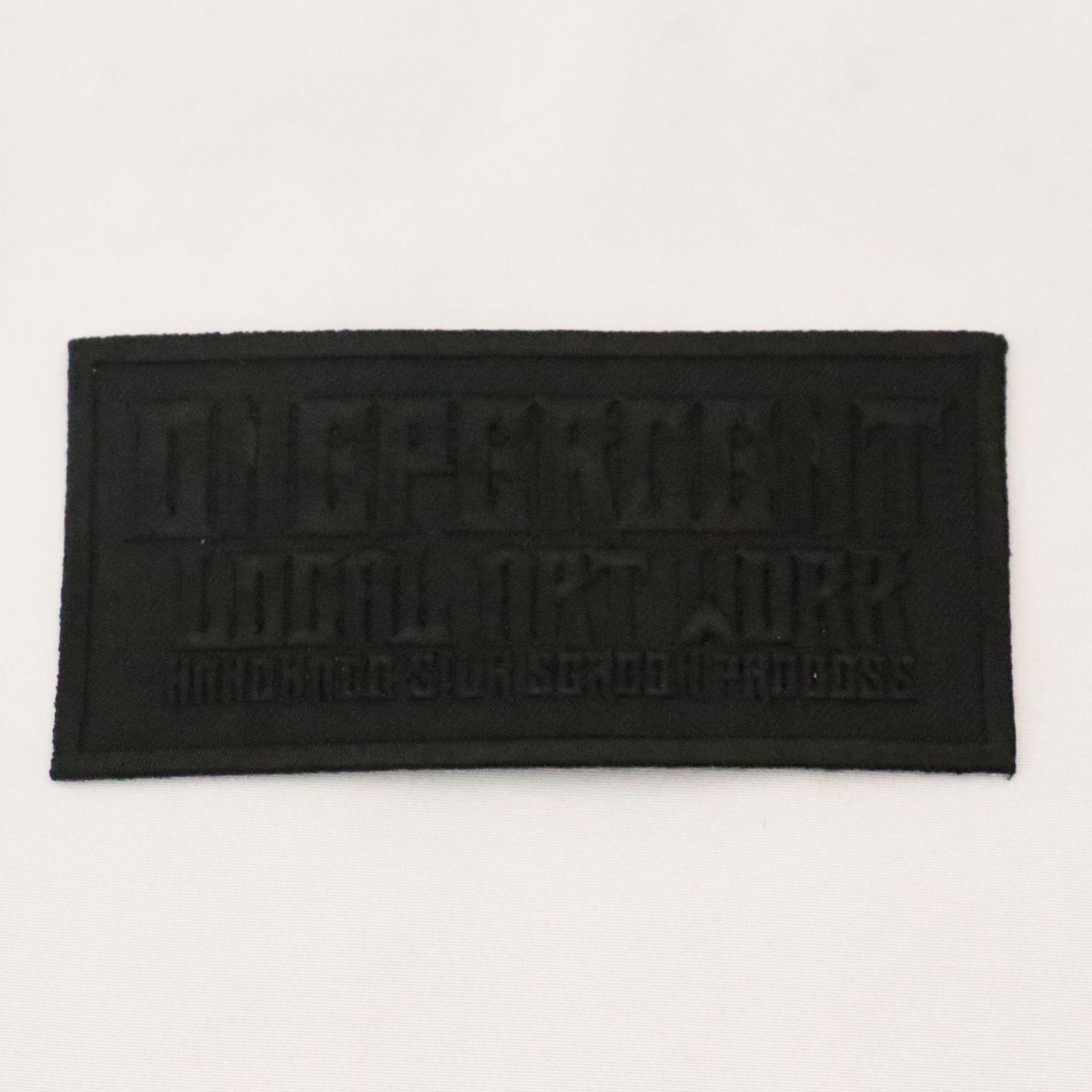 "ONEPERCENT LOCAL ART WORK" WAPPEN (BLACK)