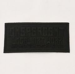 "ONEPERCENT LOCAL ART WORK" WAPPEN (BLACK)
