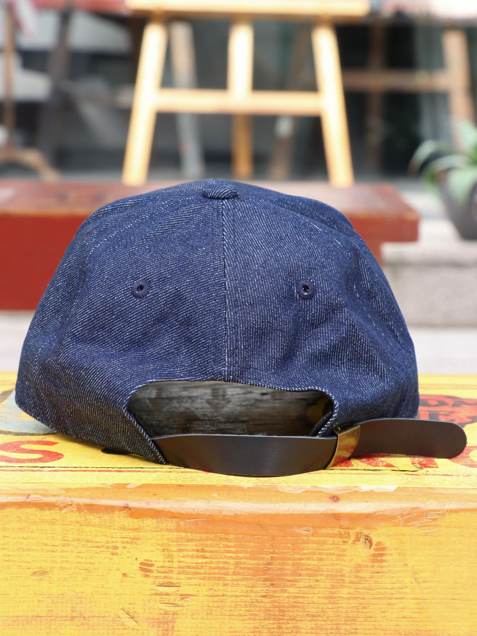 SKANDA カーブバイザーミドルキャップ / SKANDA Curve Visor Middle Cap (DENIM)