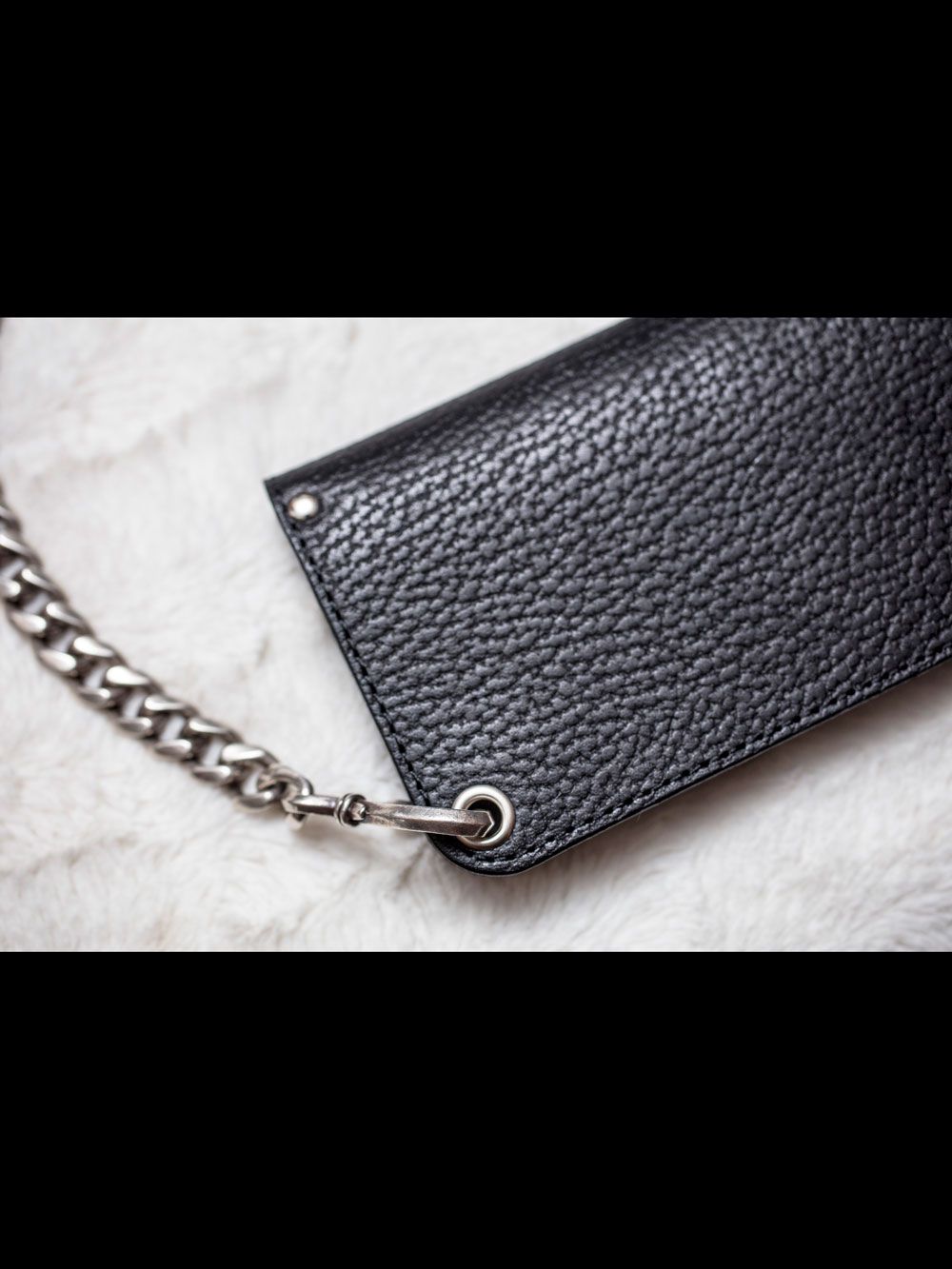 LONG TRUCKER WALLET (BLACK)