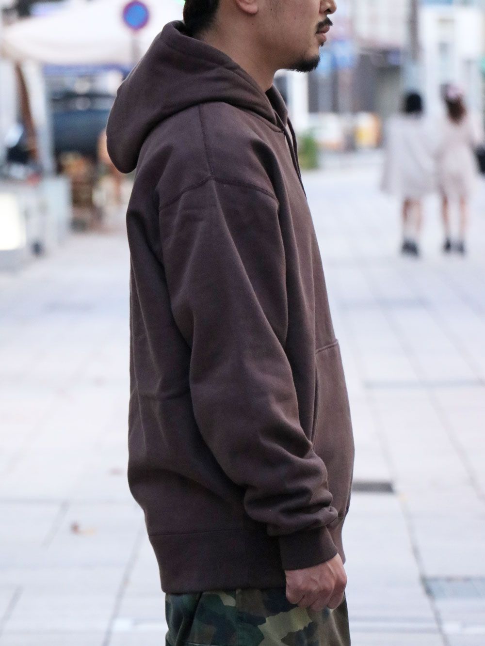 オリジナルヘビーオンスパーカー (ブラウン) / ORIGNAL HEAVY OZ PULLOVER (BROWN)