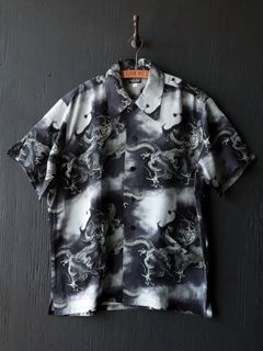“FLYING DRAGON” TRAVEL SHIRT (BLACK DRAGON)