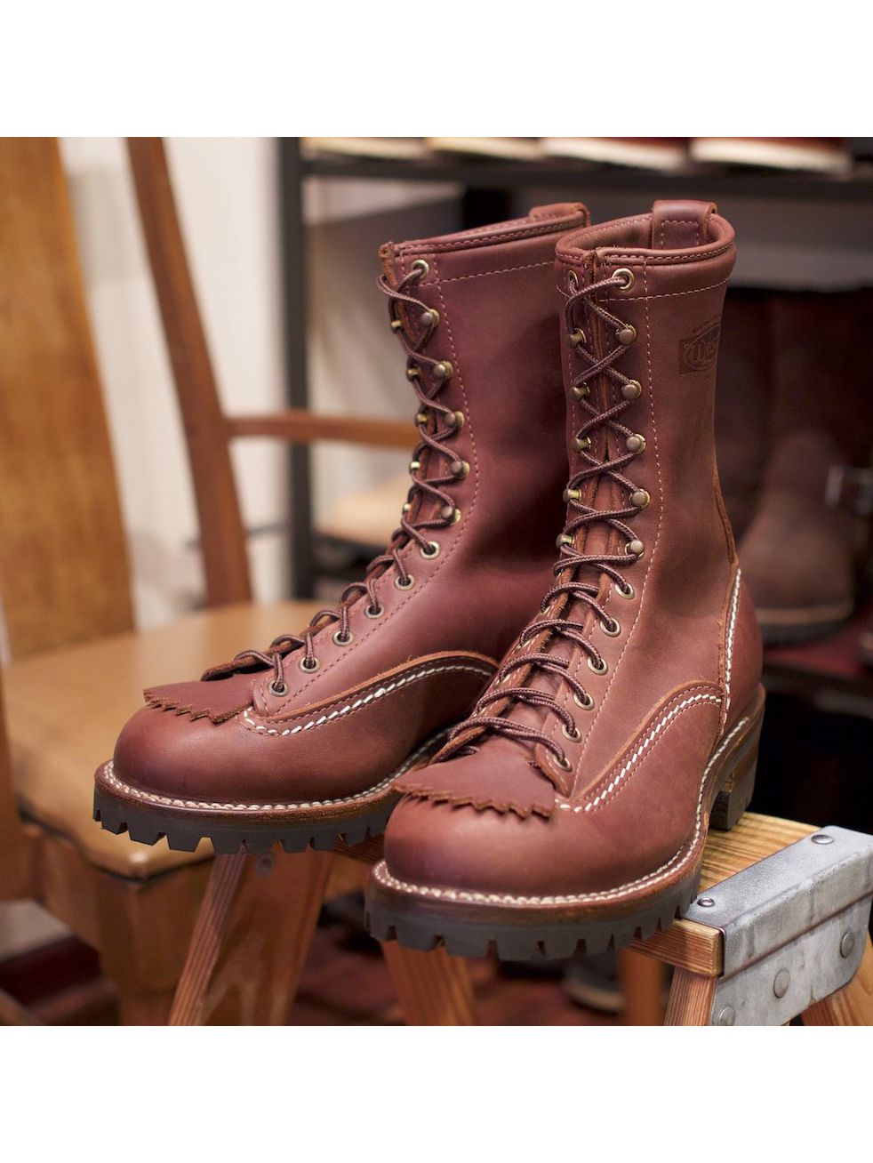 WESCO BOOTS "NYLON BOOTS LACE" (BROWN)