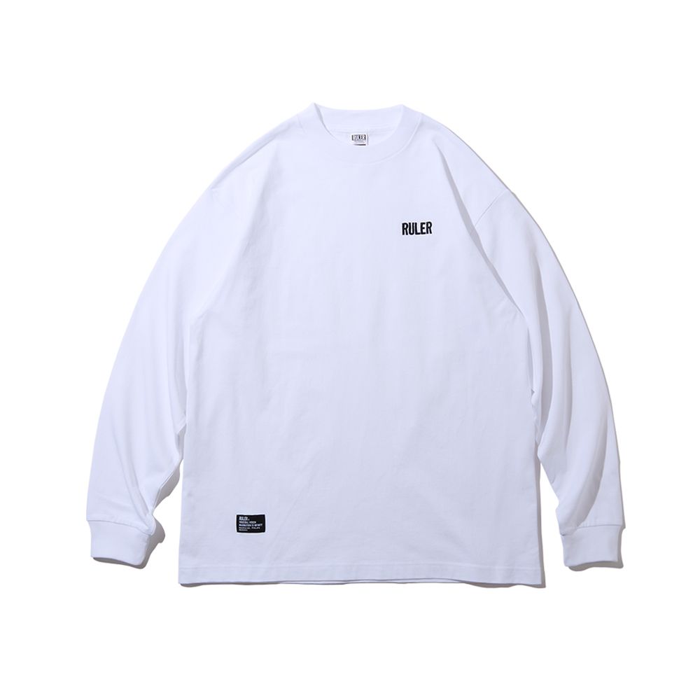 ICON 7oz. L/S TEE （WHITE）