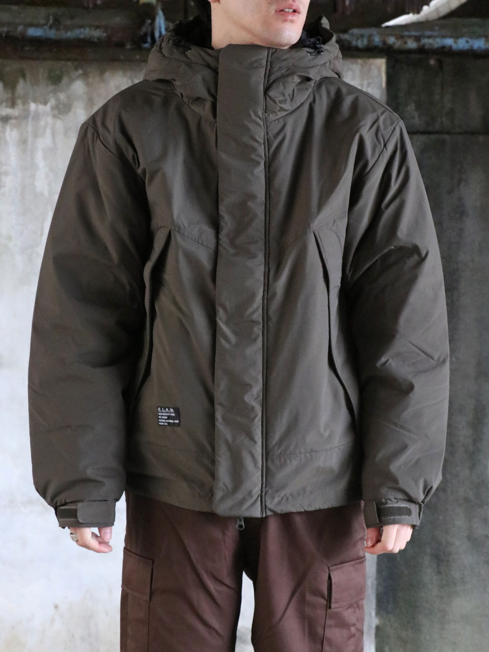 SKANDA REFLECTIVE WARM SHELL JACKET (OLIVE)