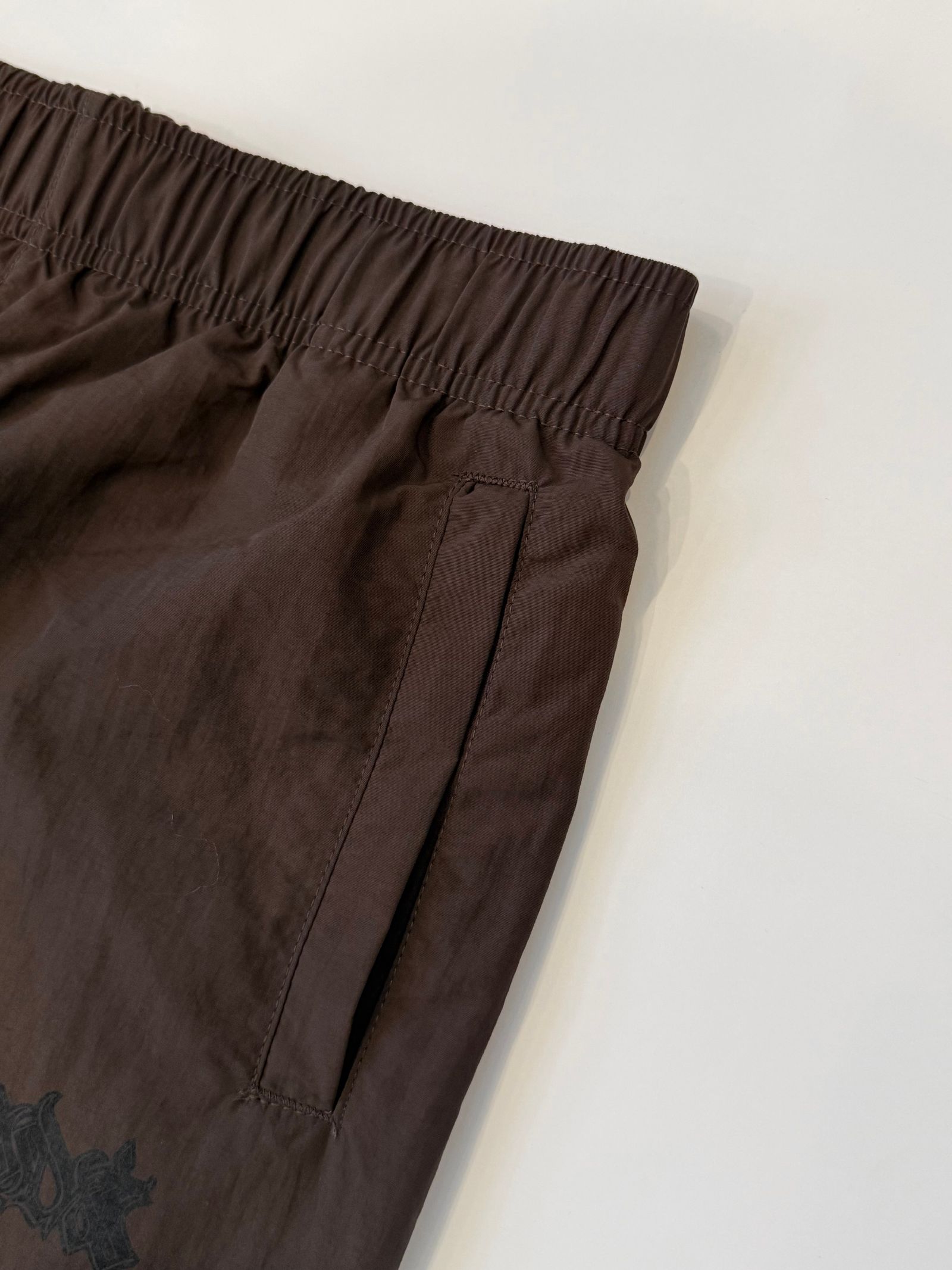 "IDATEN" NYLON ACTIVE PANTS (BROWN)