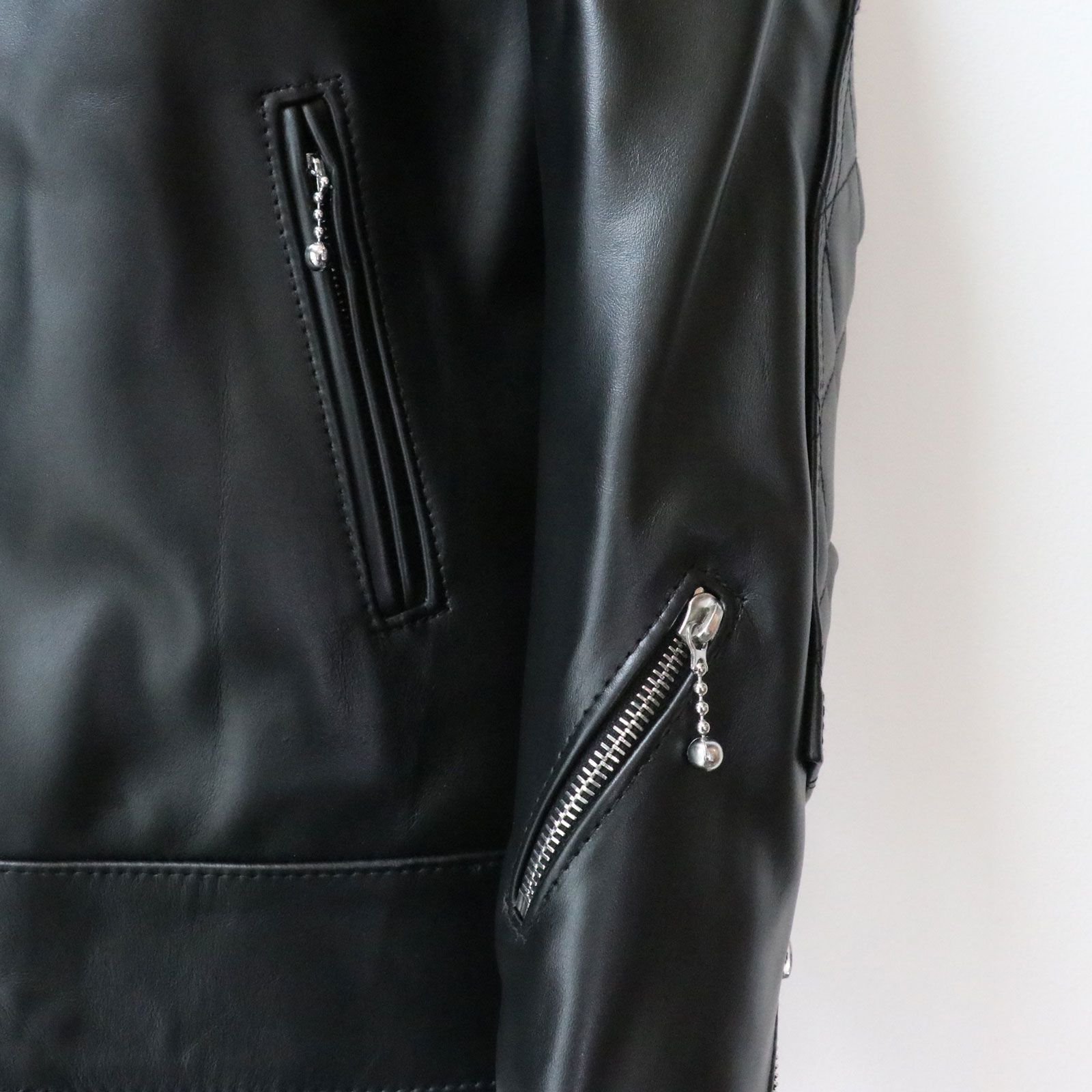 【即日発送可能】#445T SUPER MONZA TIGHT FIT / BLACK HORSE HIDE / 38inch