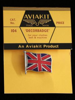 "UNION JACK" BADGE