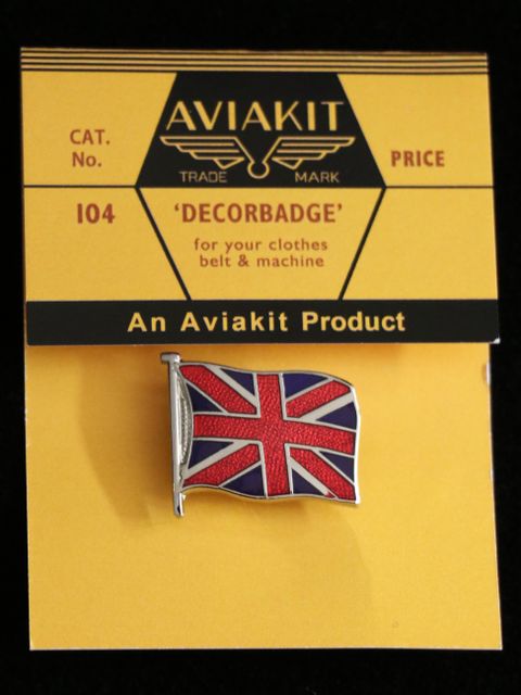 "UNION JACK" BADGE