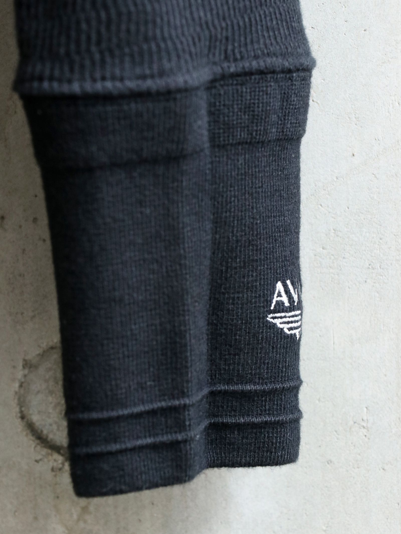 【即日発送可能】AVIAKIT WAFFLE T-SHIRTS (BLACK)