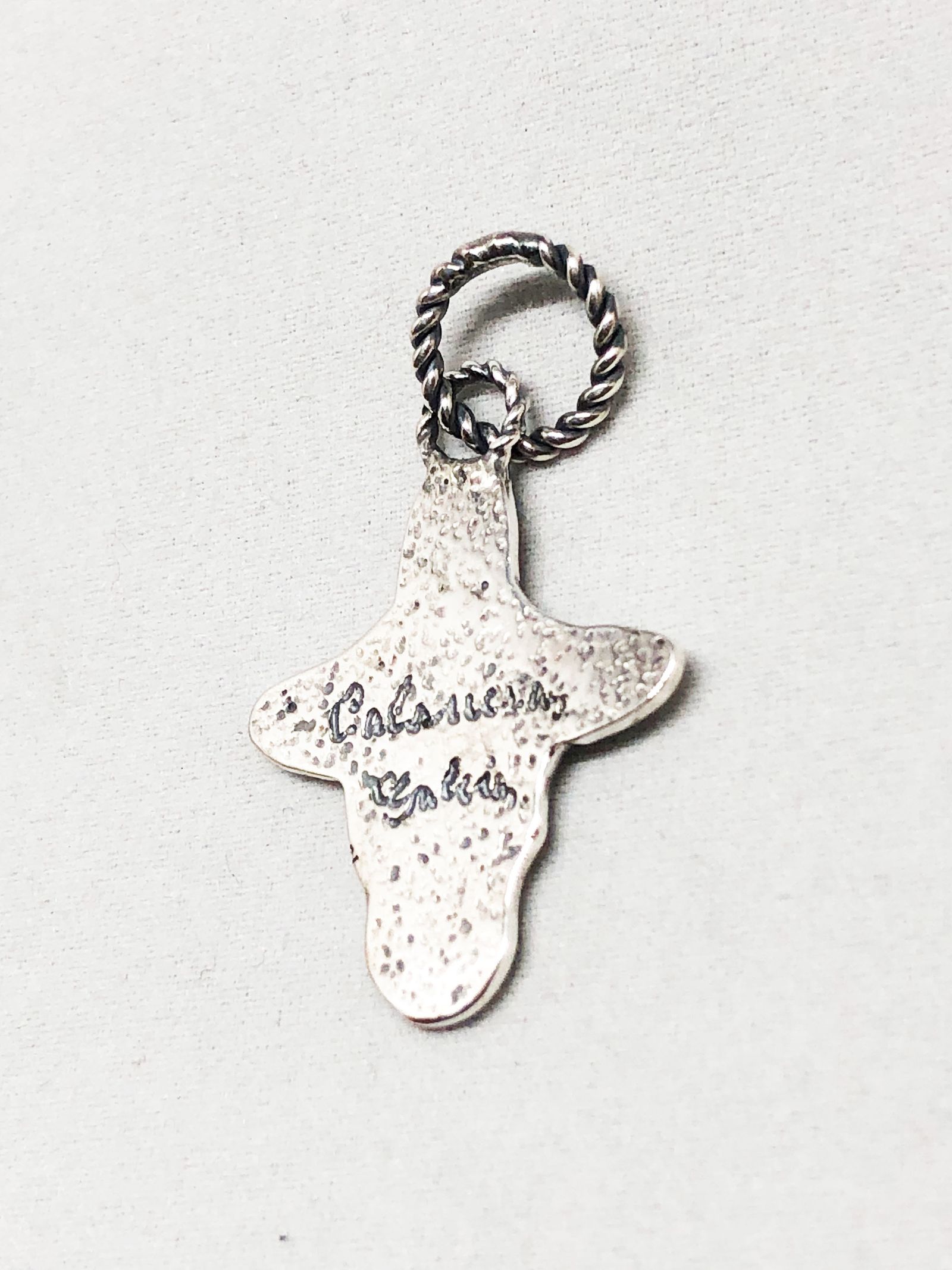 MEXICAN SKULL NECKTOP (SILVER925)