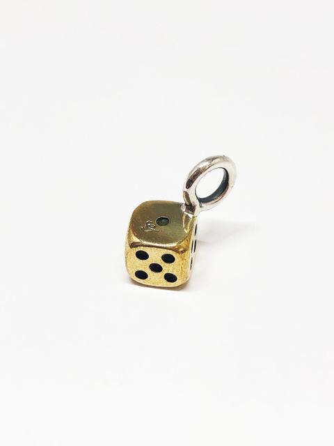 SMALL SIZE DICE NECKTOP (BRASS)