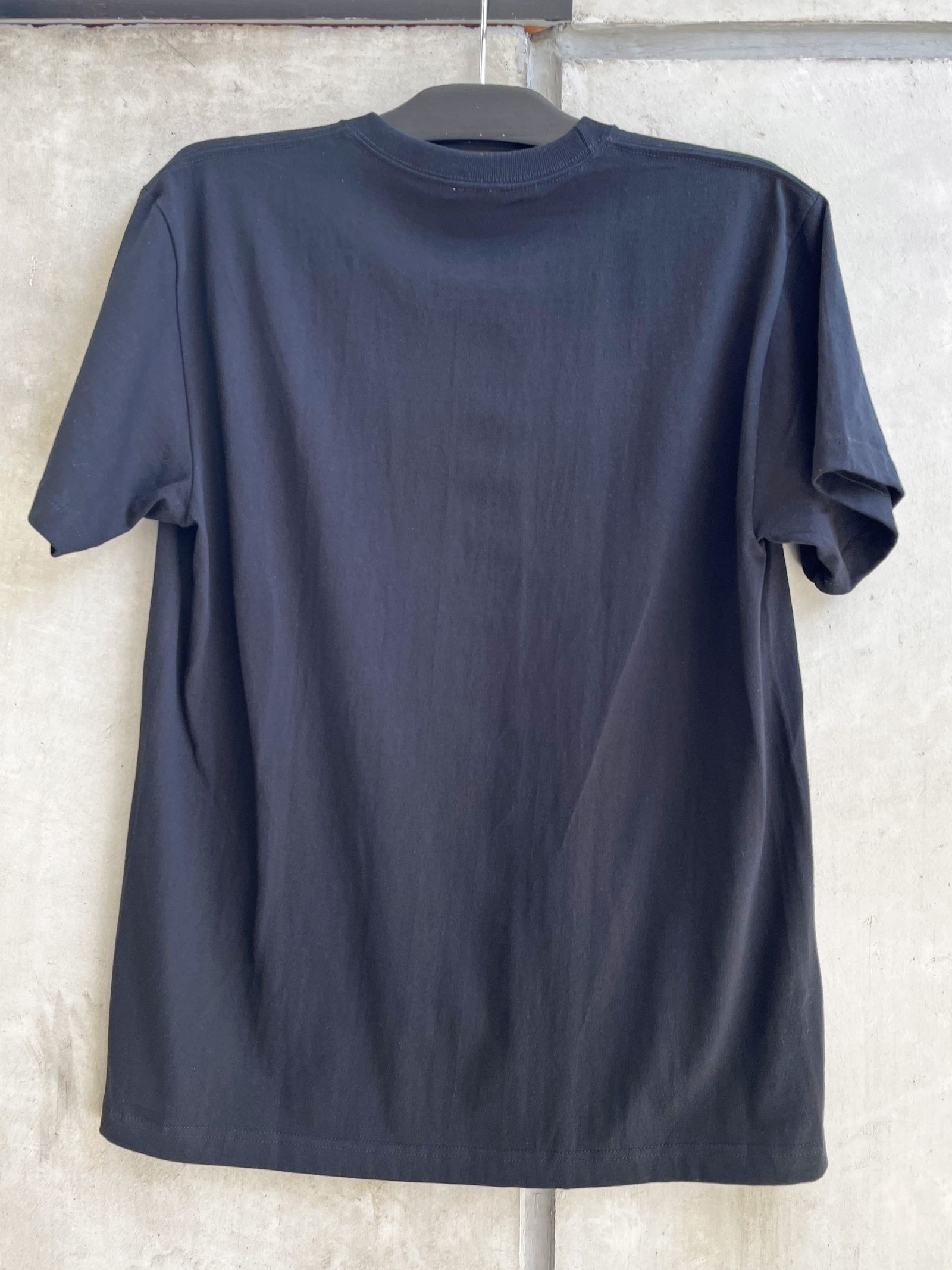 【即日発送可能】CHECKER LOGO T-SHIRTS (BLACK)
