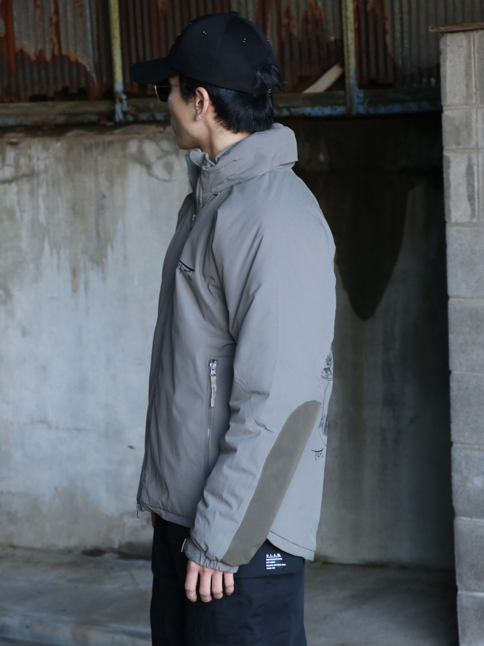 "DARK MATTER" エクワックス ジャケット (グレー)  / "DARK MATTER" ECWCS JACKET (GRAY)