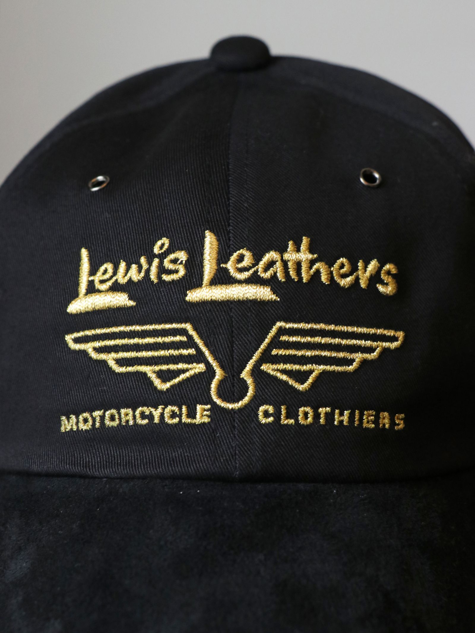 Lewis Leathers - 【即日発送可能】LEWIS LEATHERS LOGO CAP (BLACK