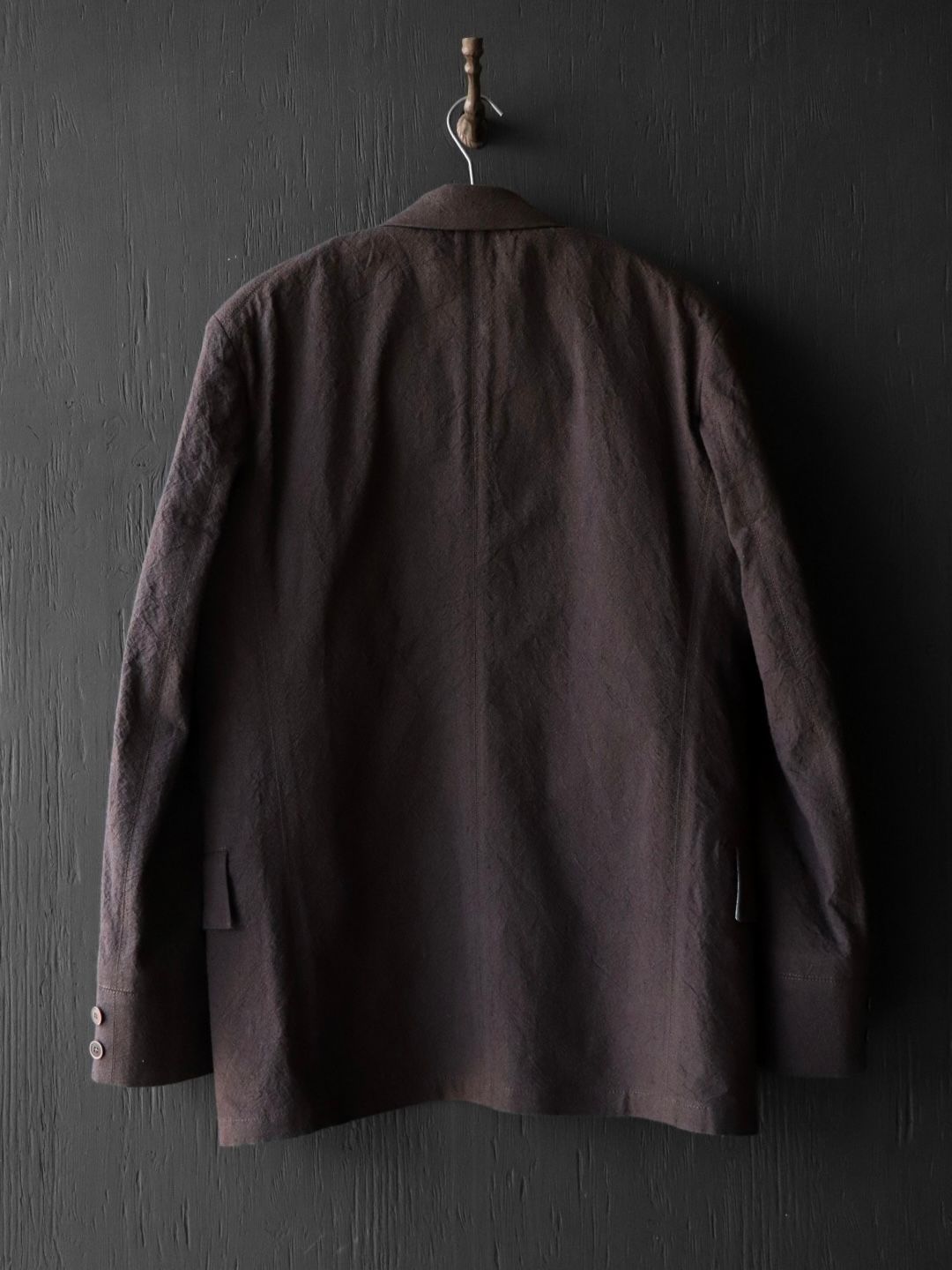ANCIENT CLOTH BUTLER A JACKET (DEAD LEAF BROWN)