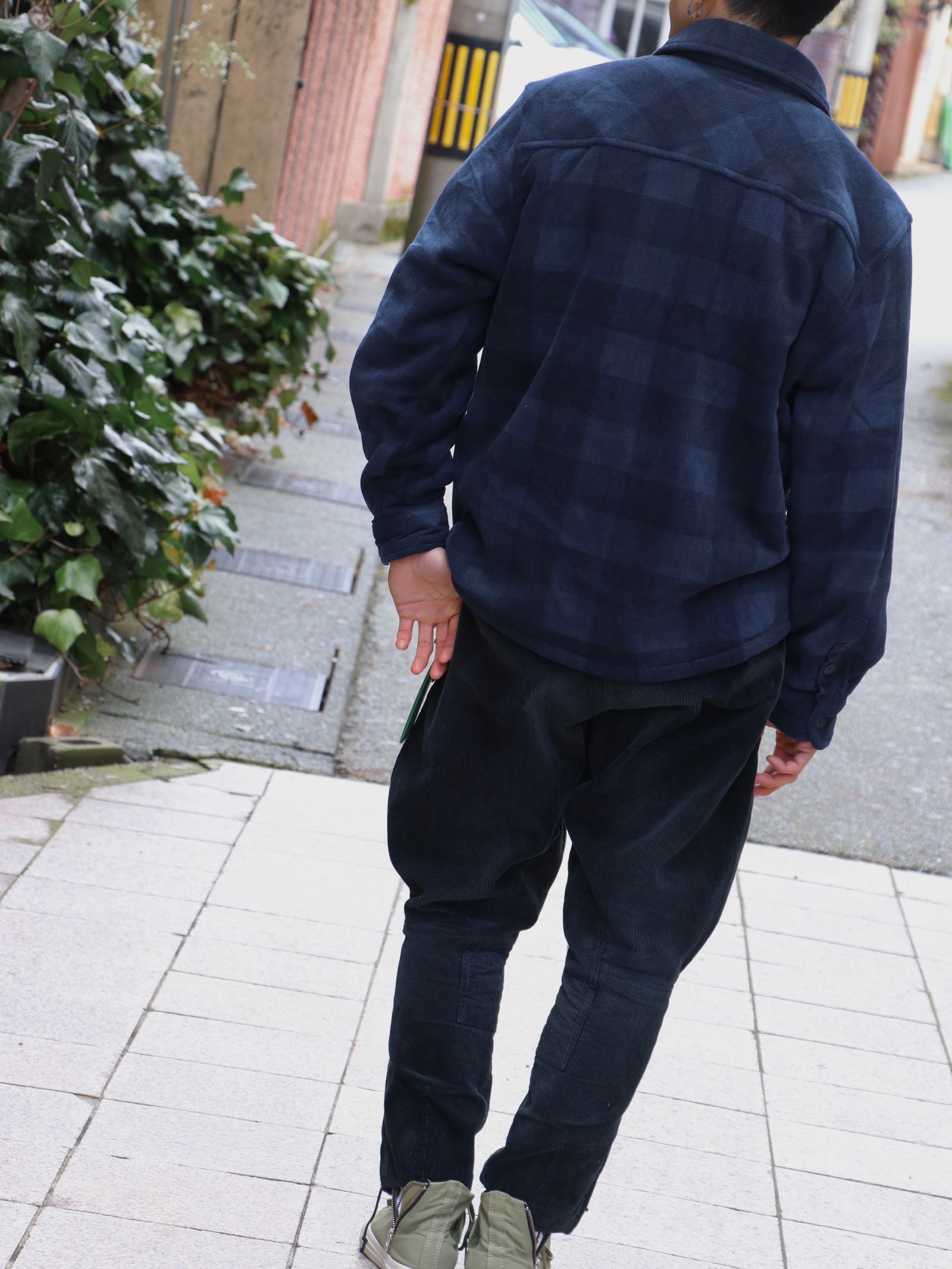 BOA NEL SHIRT (NAVY)