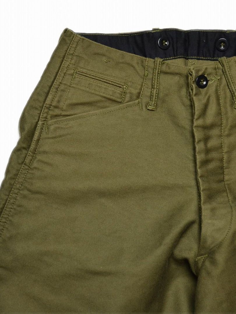 MOLESKIN SHERIFF BREECHES (SOLDIER GREEN)