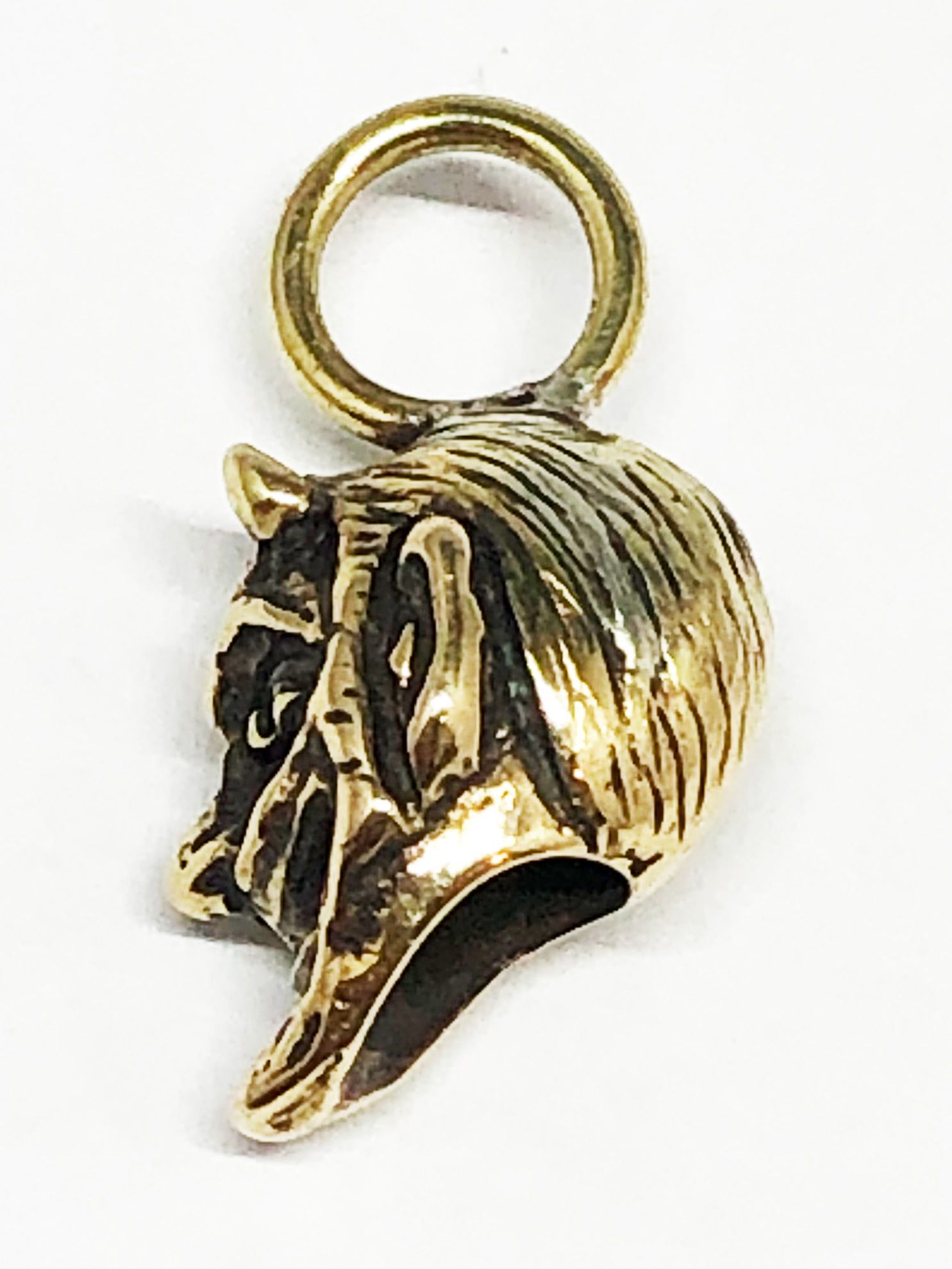 DEVIL HEAD NECKTOP (BRASS)