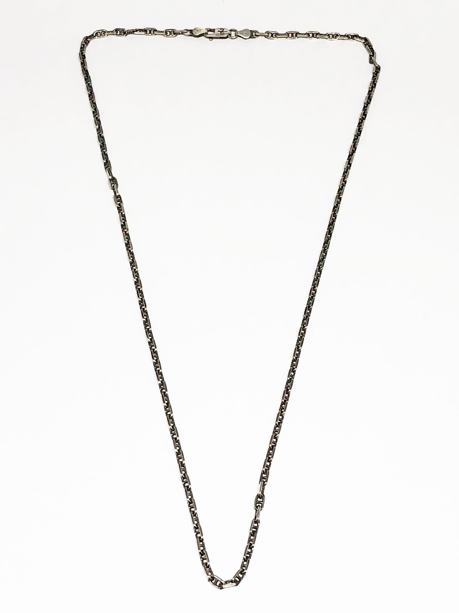 ANCHOR CHAIN 60cm (厚み 約1.0mm , 幅約3.6mm) (SILVER925)