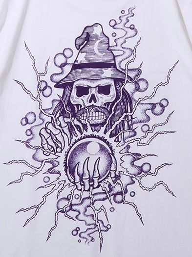 PROPHET WIZARD 6.5oz S/S TEE (WHITE)