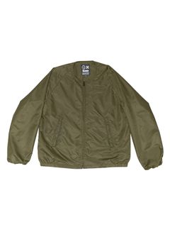 CREW NECK JACKET (OLIVE)