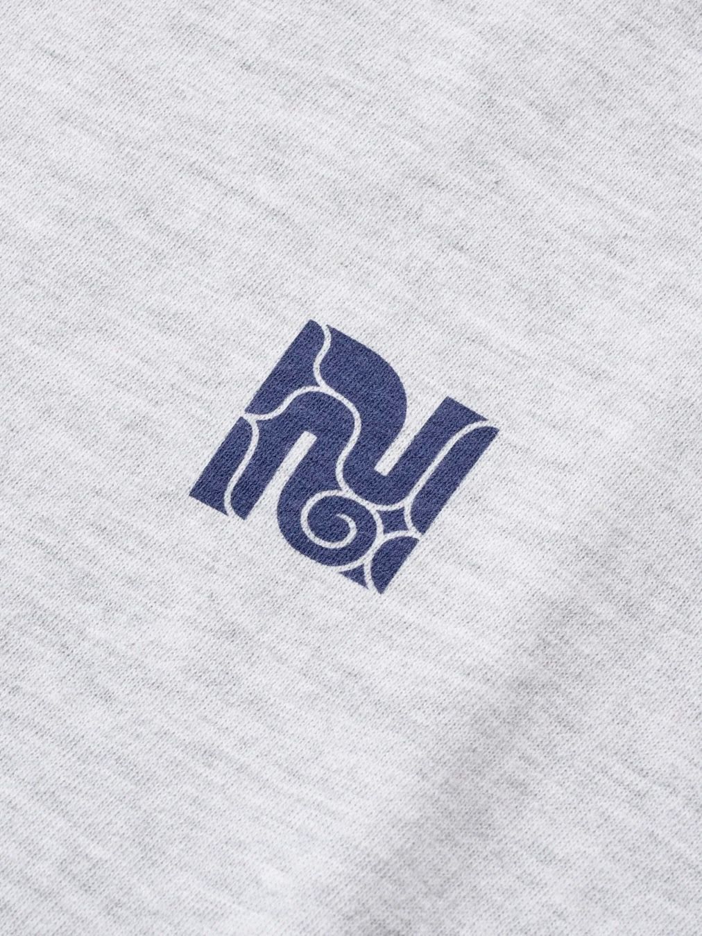 バックプリント長袖コットンTシャツ -cikarkarpe- (ASH)