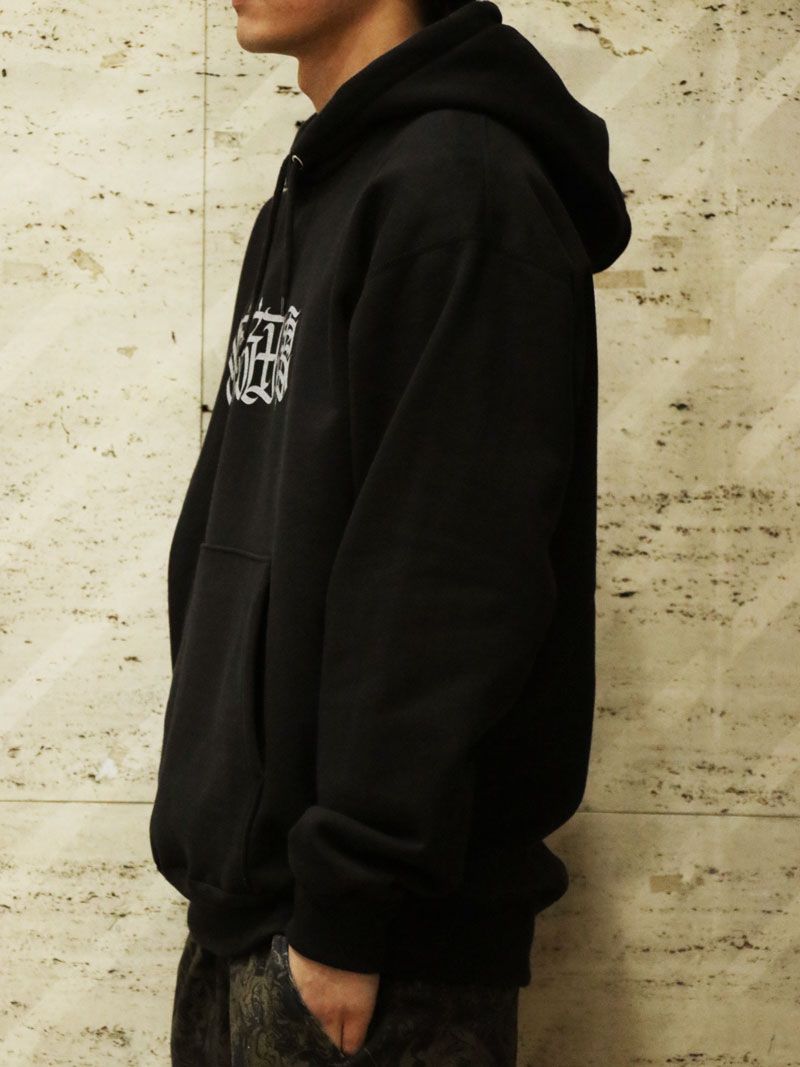 MOZYSKEY×SKANDA "疾風迅雷" PARKA (BLACK) / 別注パーカー (ブラック)