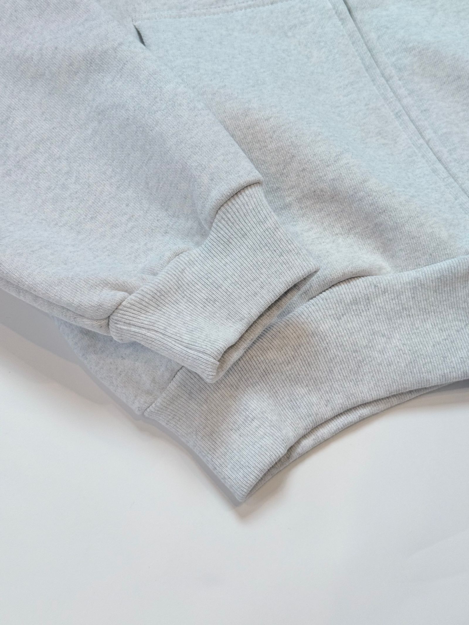 "ENCOUNTER" PHOTO FULL ZIP HOODIE (ASH GRAY)