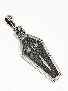 CFFIN &SWALLOW NECKTOP (SILVER925)