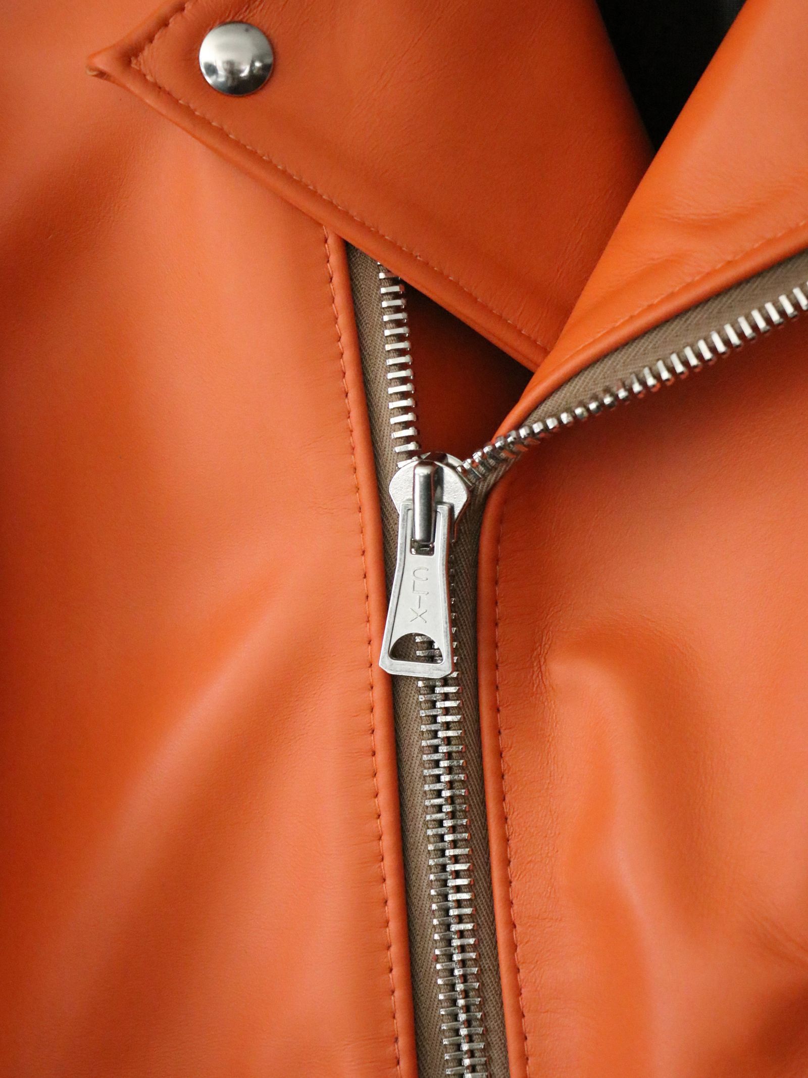 サイクロン441 : ホースハイド(オレンジ） | Lewis Leathers Lewis