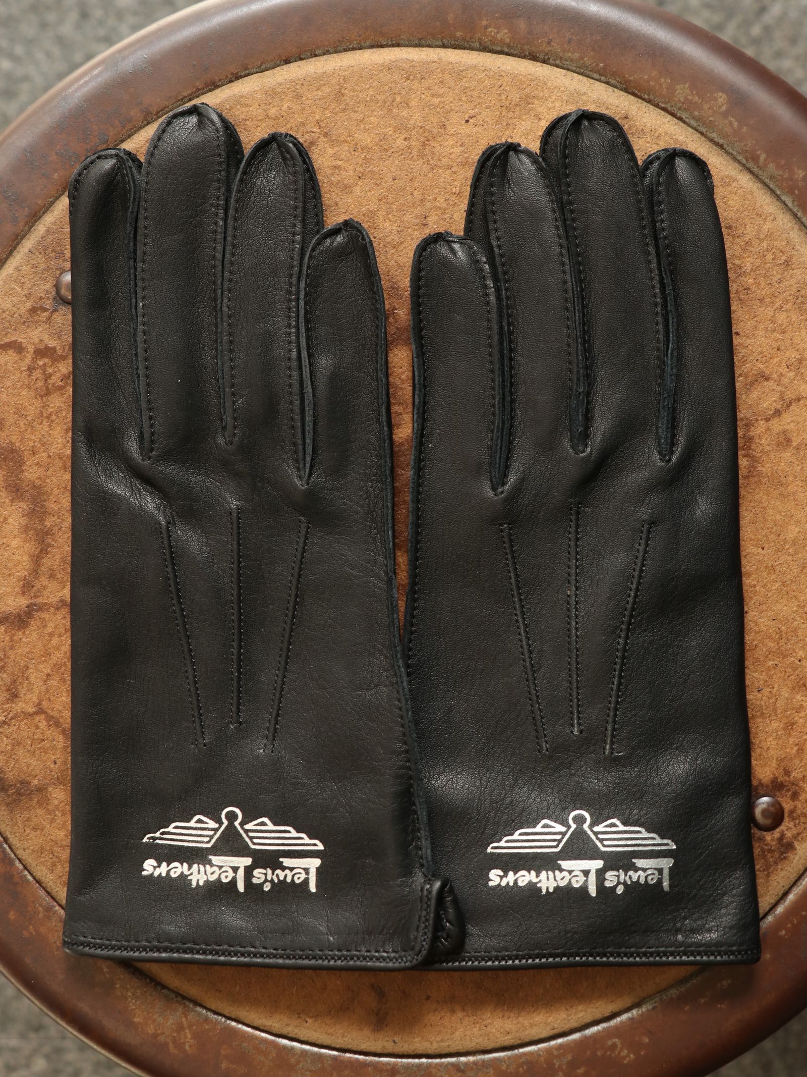 【即日発送可能】No.810 ストラップ グローブ (カウレザー) / No.810 Strap Gloves (COW LATHER) - XS
