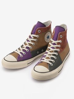 ALL STAR 100 PATCHWORK HI (OCHER×RED)