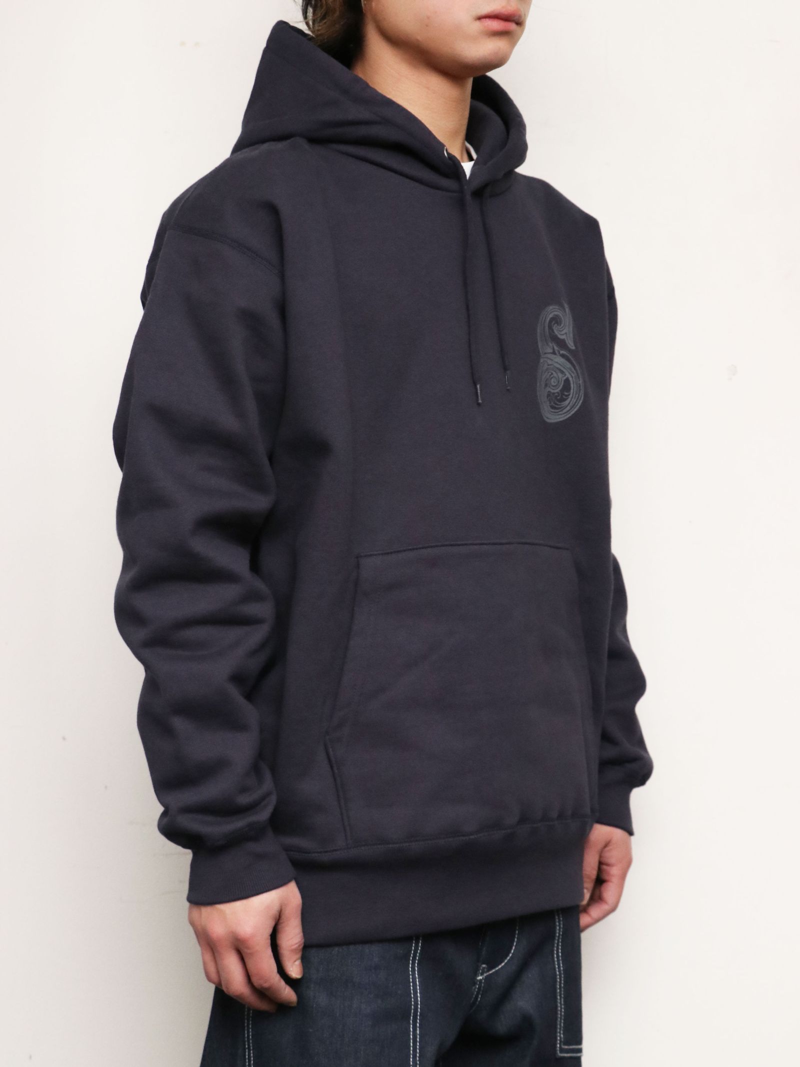 オリジナルヘビーオンスパーカー (ネイビー) / ORIGNAL HEAVY OZ PULLOVER (NAVY)